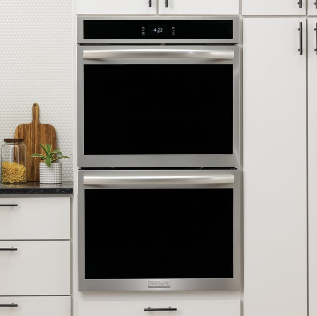 Frigidaire GCWD3067AF 30 Inch Double Electric Wall Oven with Air Fry, 10...