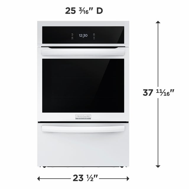 Frigidaire GCWG2438AW 24" Gas Wall Oven: White