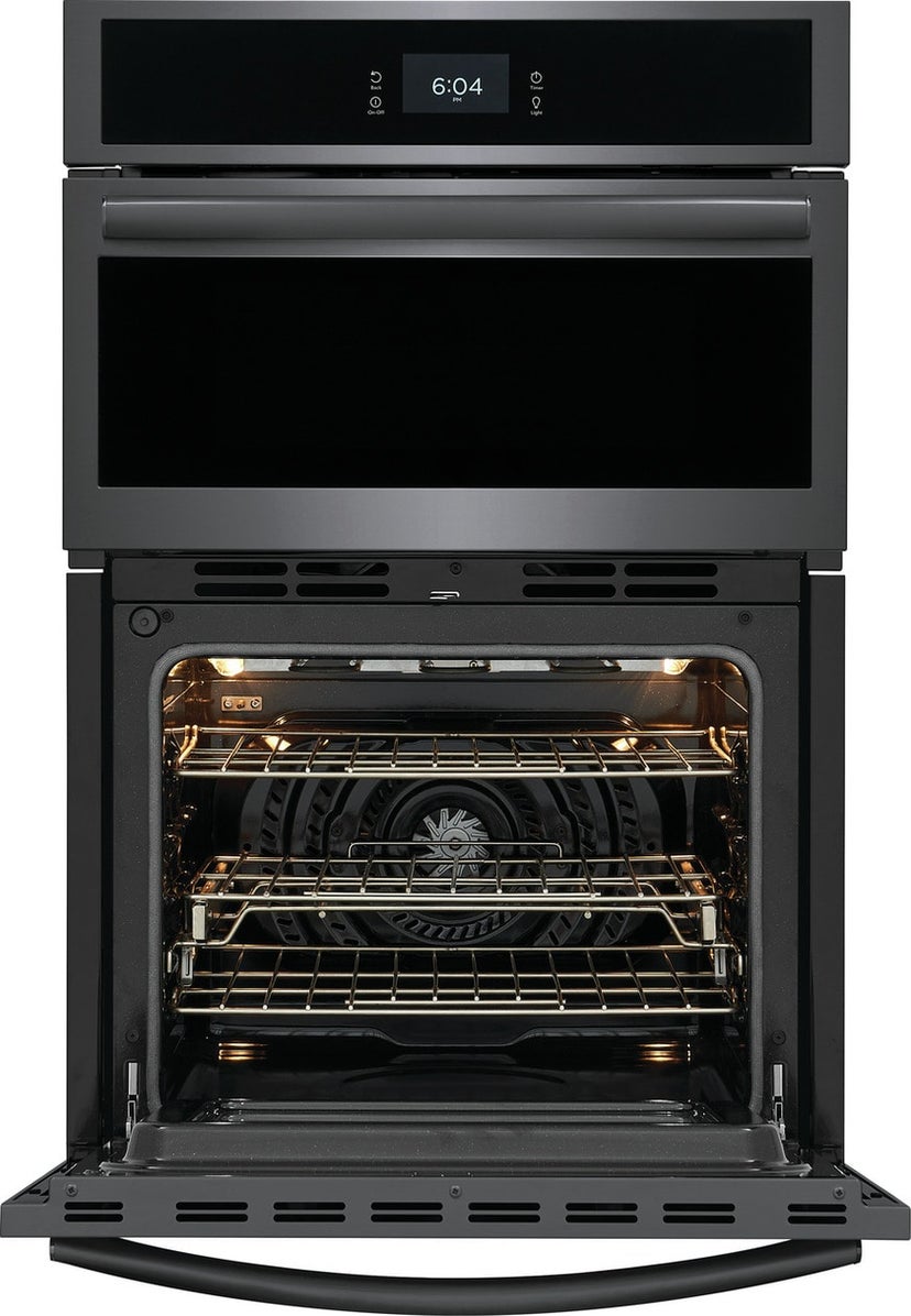 Frigidaire GCWM2767AD 27 Inch Combination Electric Wall Oven with Air Fr...