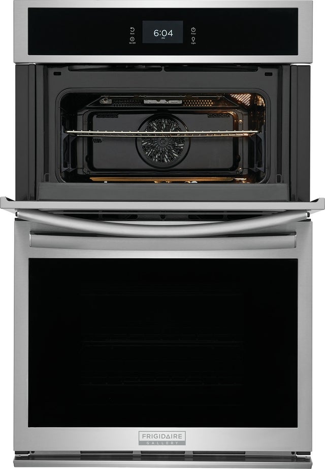 Frigidaire GCWM2767AF 27 Inch Combination Electric Wall Oven with Air Fr...