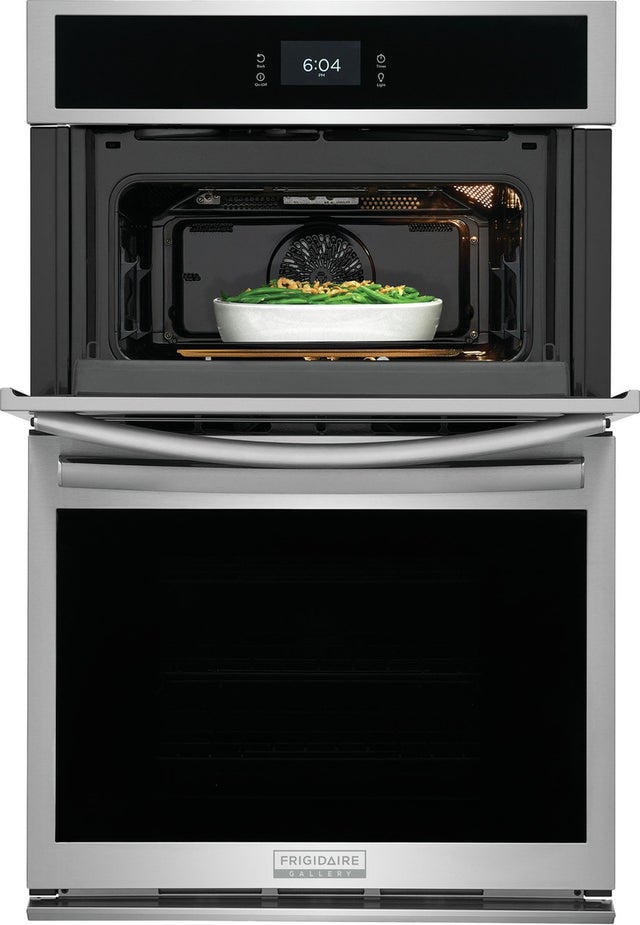 Frigidaire GCWM2767AF 27 Inch Combination Electric Wall Oven with Air Fr...