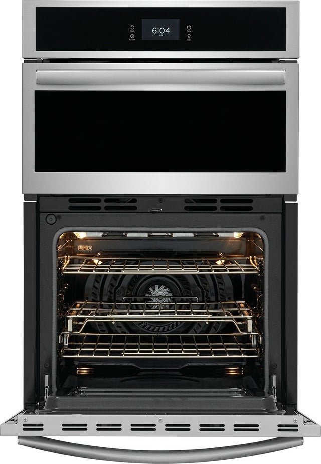 Frigidaire GCWM2767AF 27 Inch Combination Electric Wall Oven with Air Fr...