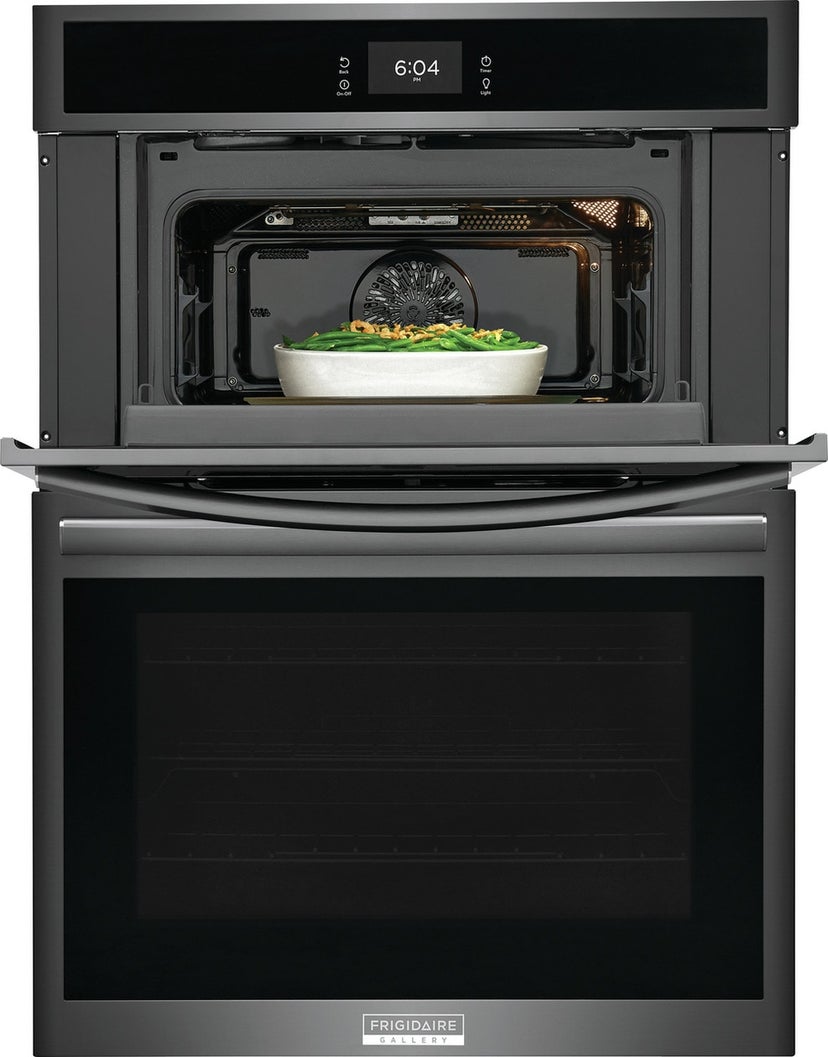 Frigidaire GCWM3067AD 30" Microwave Combination Wall oven: Black Stainle...