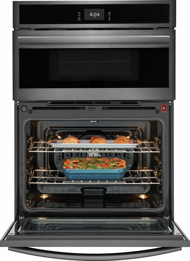 Frigidaire GCWM3067AD 30" Microwave Combination Wall oven: Black Stainle...