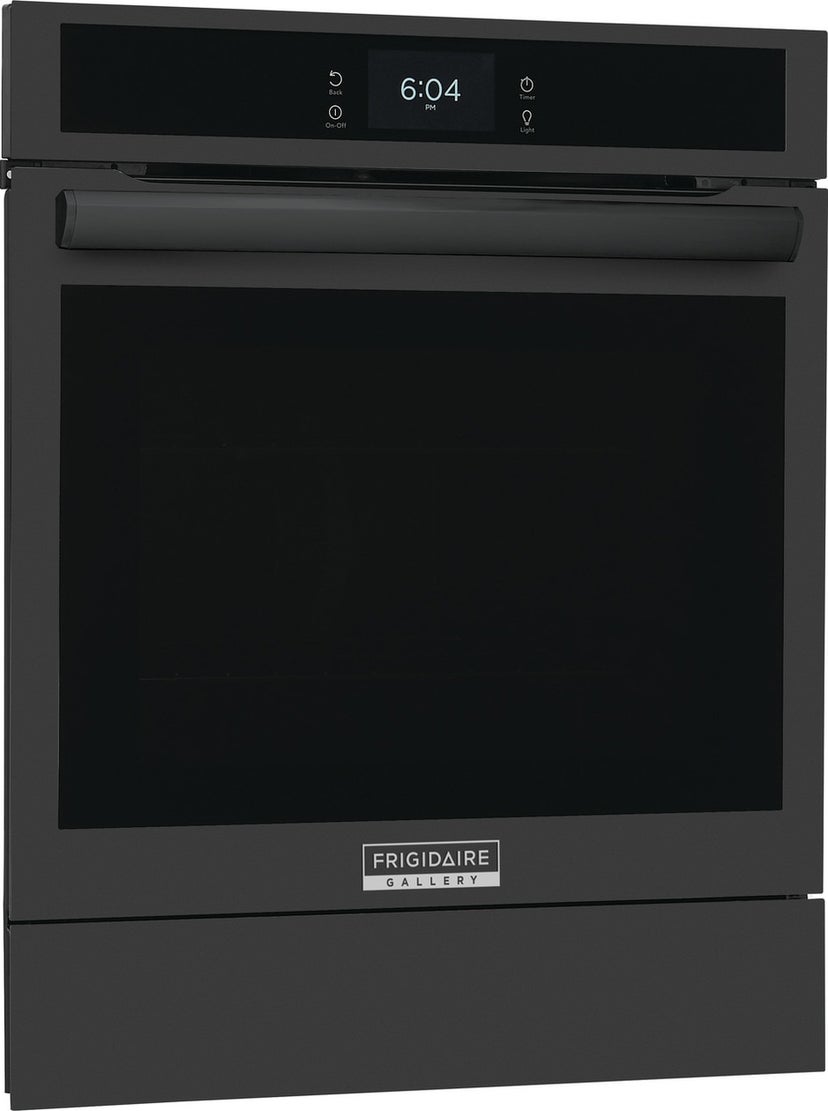 Frigidaire GCWS2438AB 24 Inch Single Electric Wall Oven with 2.8 cu. ft....