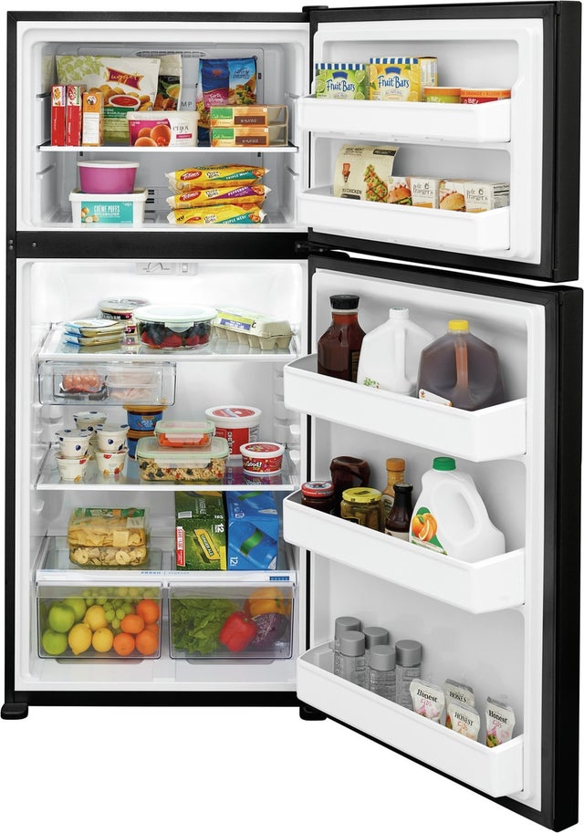 Frigidaire FFHT1835VB 30 Inch Freestanding Top Freezer Refrigerator with...