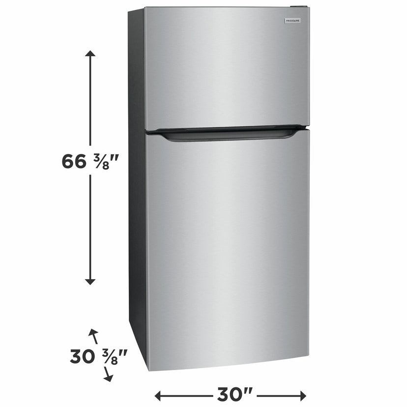 Frigidaire FFHT1835VS 30 Inch Freestanding Top Freezer Refrigerator with...