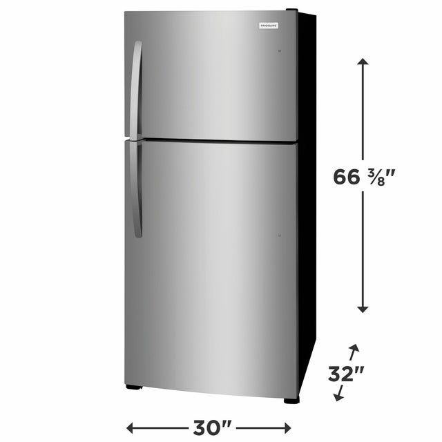 Frigidaire FFHT2022AS 30 Inch Freestanding Top Freezer Refrigerator with...