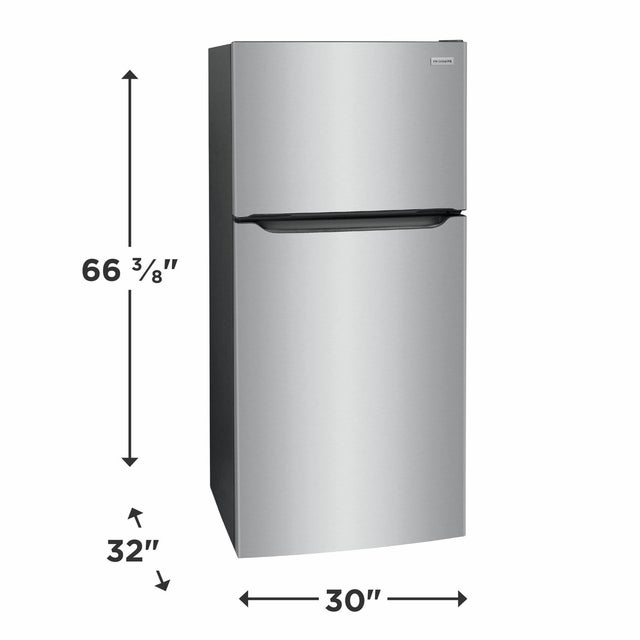 Frigidaire FFHT2045VS 30 Inch Freestanding Top Freezer Refrigerator with...