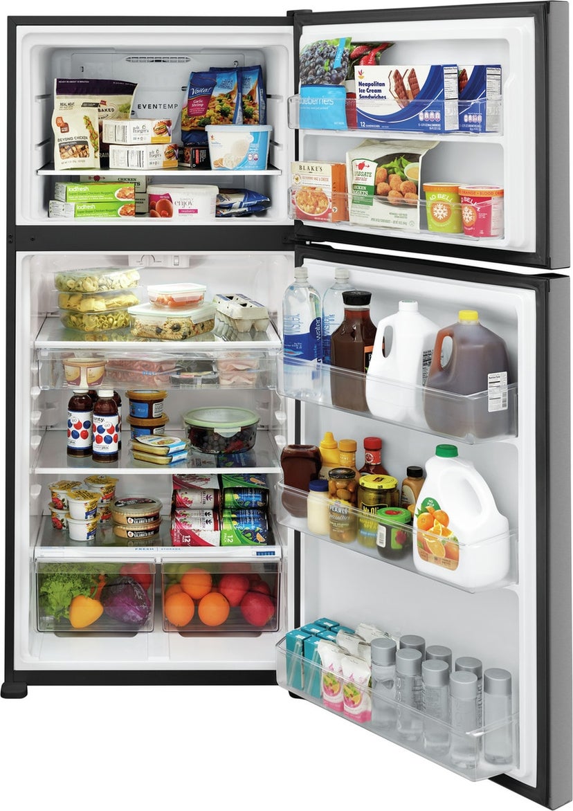 Frigidaire FFHT2045VS 30 Inch Freestanding Top Freezer Refrigerator with...