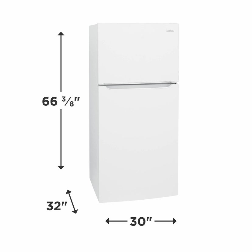 Frigidaire FFHT2045VW 30 Inch Freestanding Top Freezer Refrigerator with...