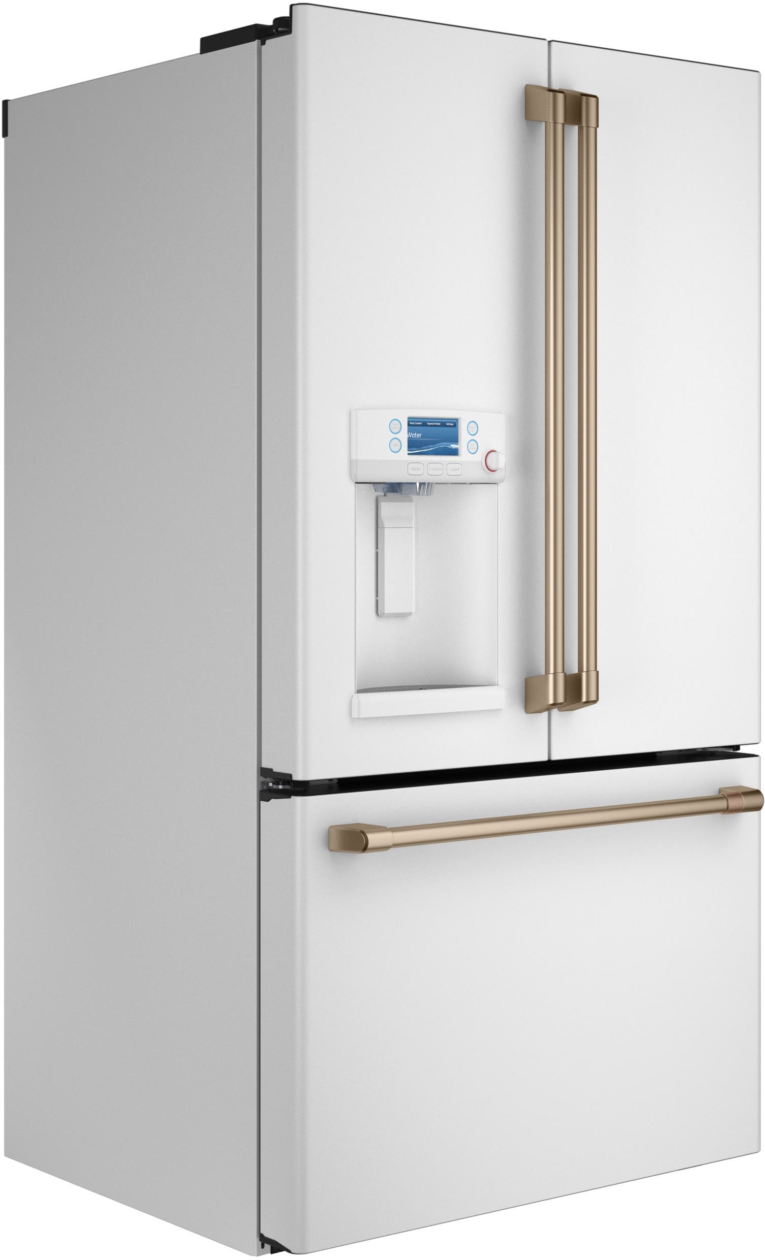 Cafe CKLBLSFNW2 Matte White/brushed Bronze