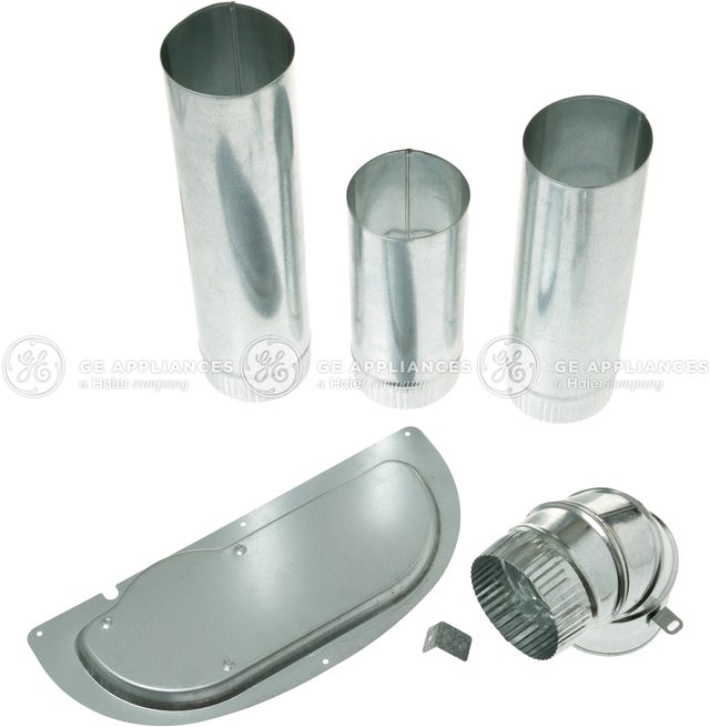 GE GFA28DSVN Dryer Side Vent Kit: Silver