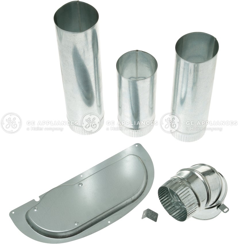 GE GFA28DSVN Dryer Side Vent Kit: Silver