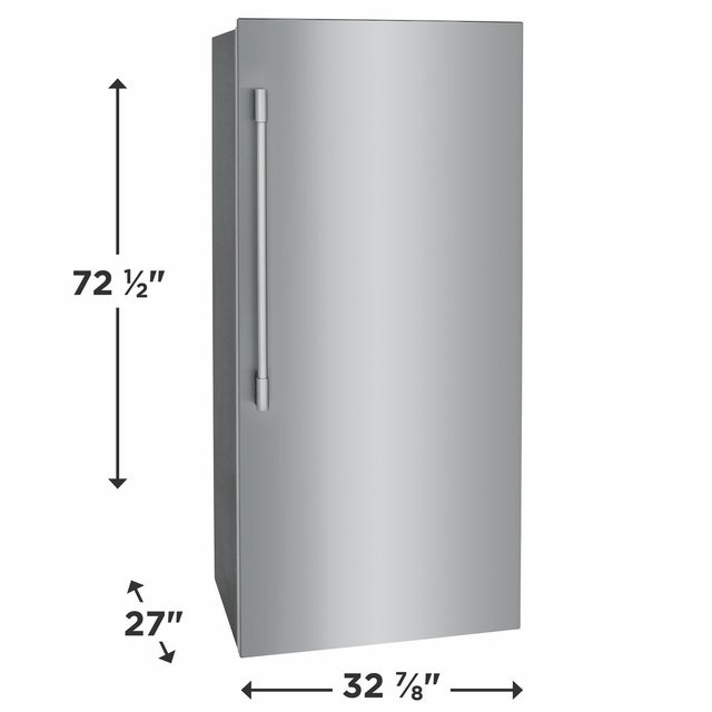 Frigidaire FPRU19F8WF 33 Inch Refrigerator Column with 18.6 Cu. Ft. Capa...