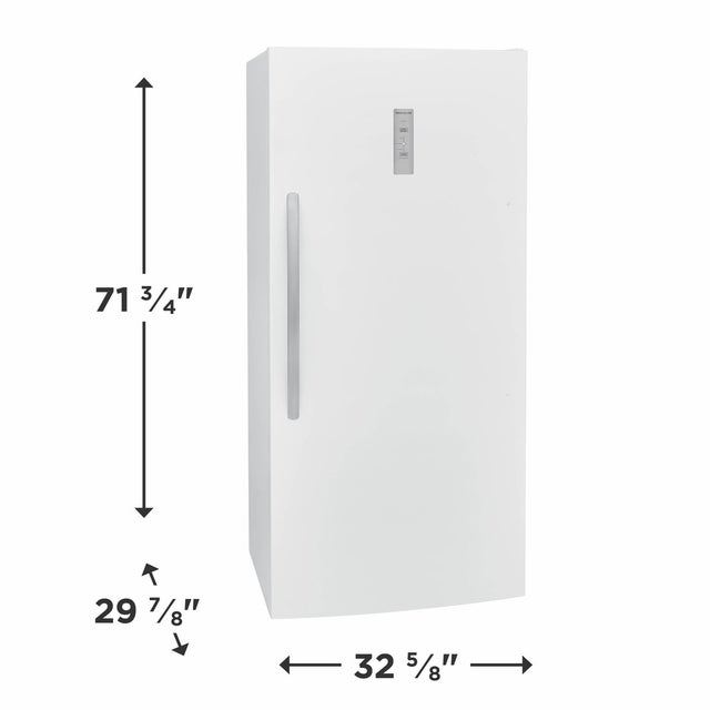 Frigidaire FRAE2024AW 20 cu ft Freestanding Single-Door Refrigerator: Wh...