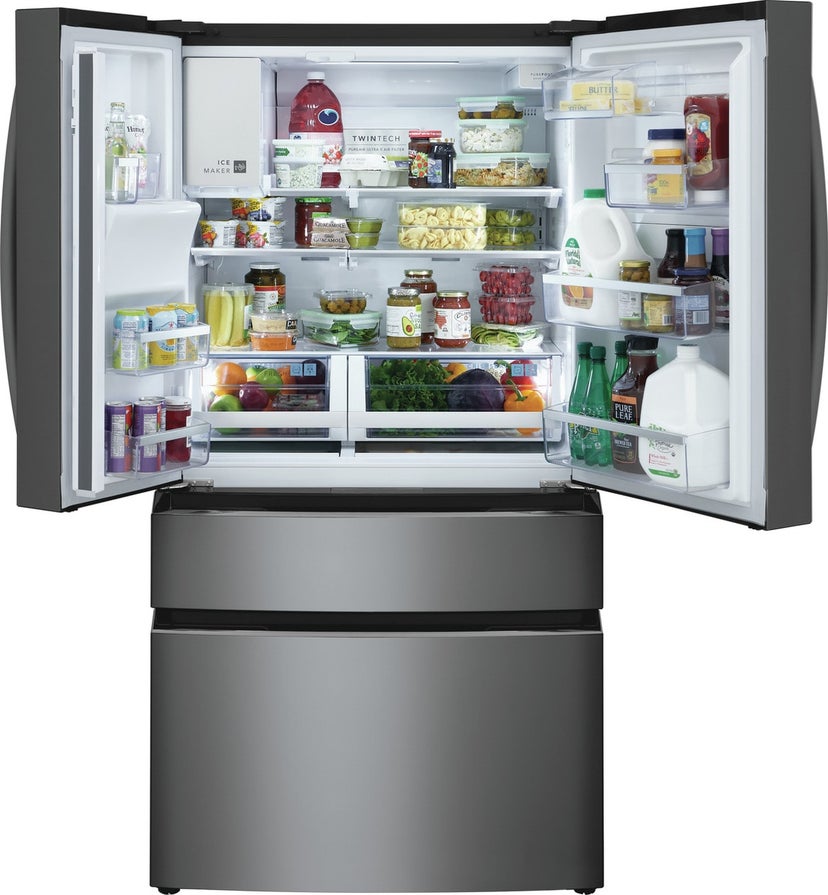 Frigidaire GRMC2273CD 36 Inch Counter-Depth French Door Refrigerator wit...