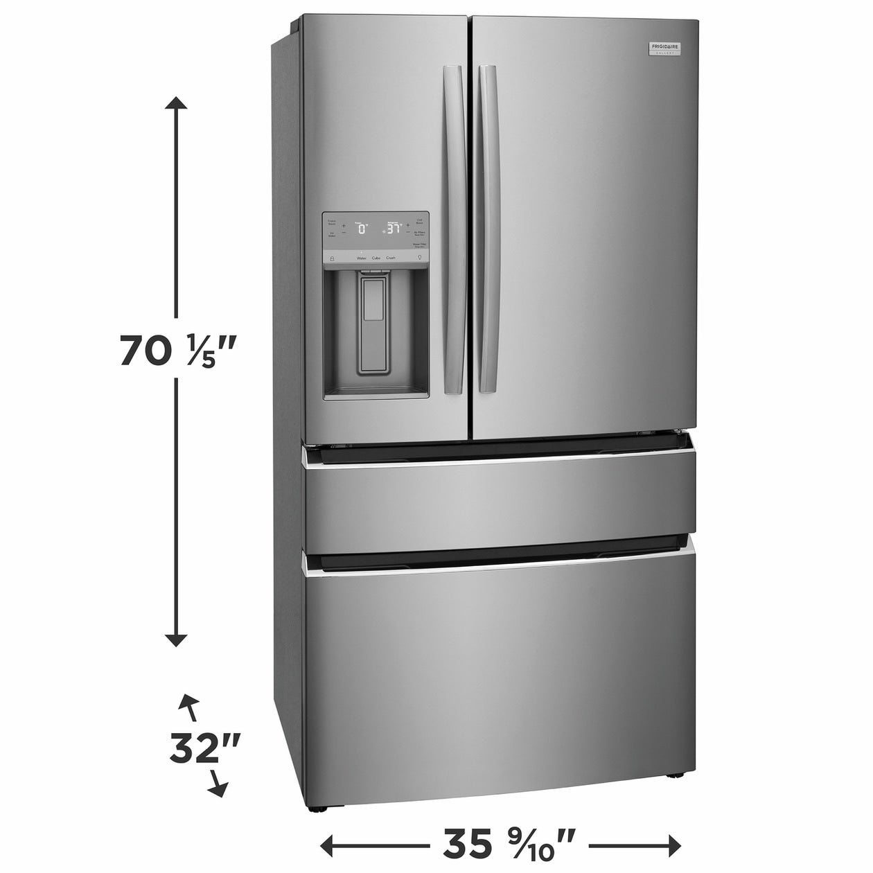 Frigidaire GRMC2273CF 36 Inch Counter-Depth French Door