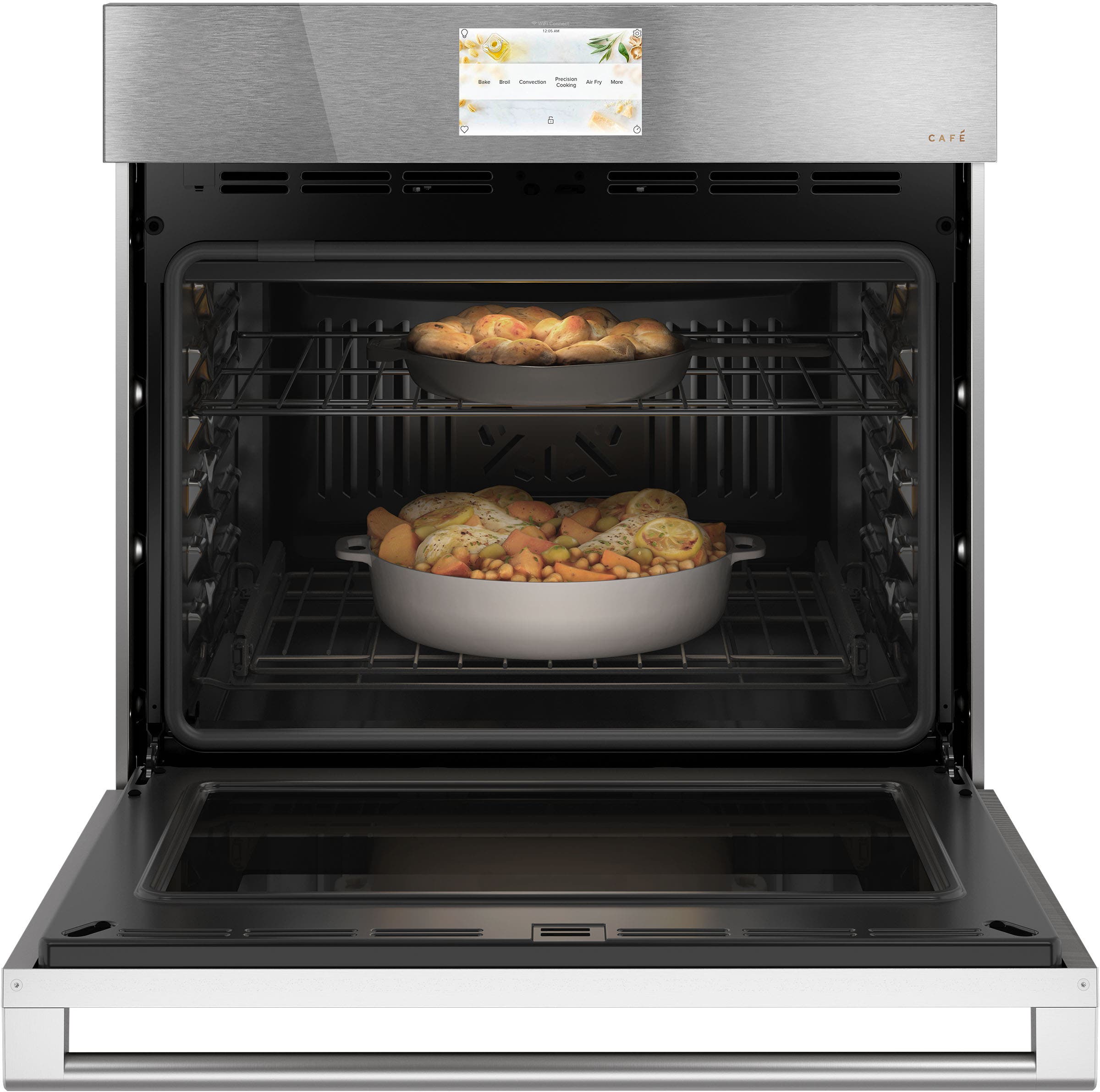 Cafe CTS70DM2NS5 Platinum Glass