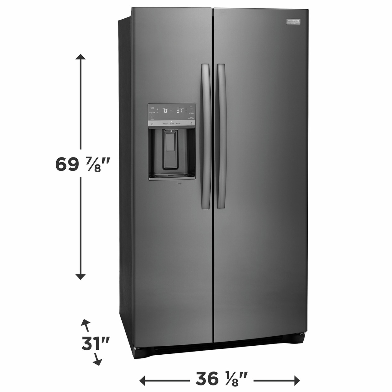 Frigidaire GRSC2352AD Black Stainless Steel