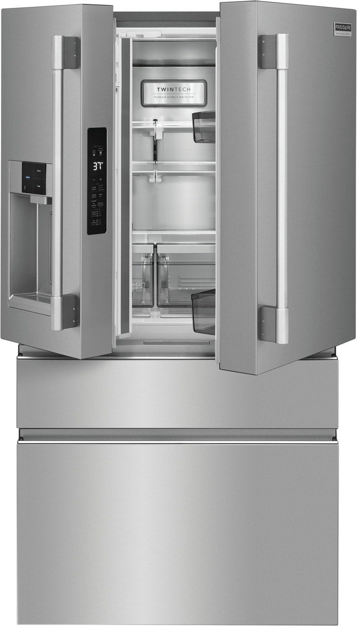 Frigidaire PRMC2285AF 36 Inch Counter Depth 4 Door French Door Refrigera...