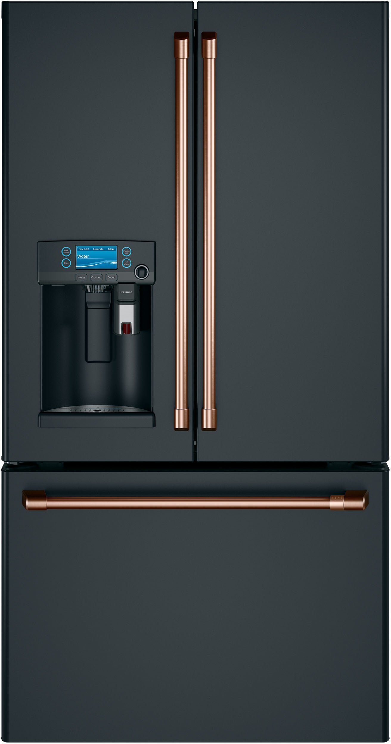 Cafe CXLB3H3PMCU Refrigeration Handle Kit: Brushed Brushed Copper