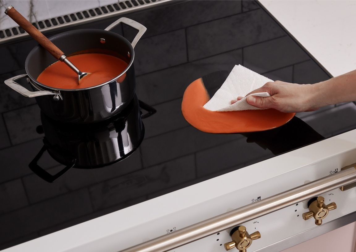 AGA AEL361INRTABWHT White With Antique Brass Trim