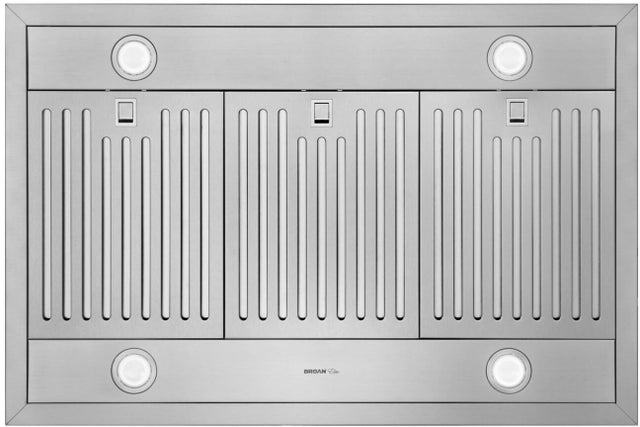 Broan EIT1366SS Elite 36 Inch T-Style Island Range Hood, 640 Max B...