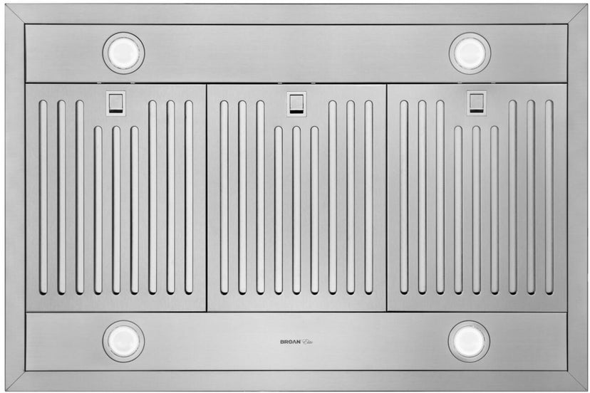 Broan EIT1366SS Elite 36 Inch T-Style Island Range Hood, 640 Max B...