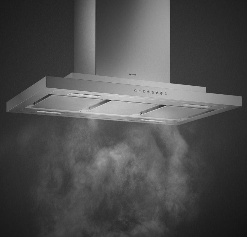 Gaggenau AW230790 36" Wall Mount Chimney Range Hood With 622 CFM Int...