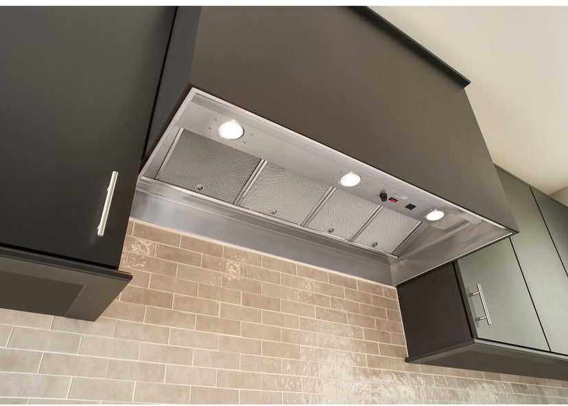 Broan RMIP45 Built-In Pro Style Cabinet Insert Range Hood: 45 I...