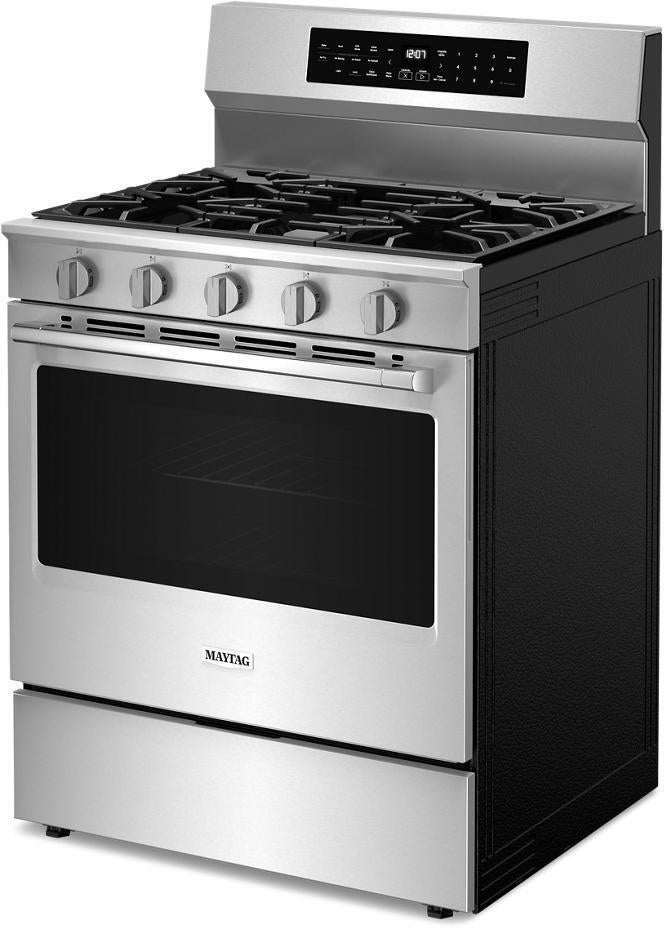 Maytag MFGS8030RZ 30 Inch, 5.0 Cu. Ft. Gas Range With Grill Mode: Fi...