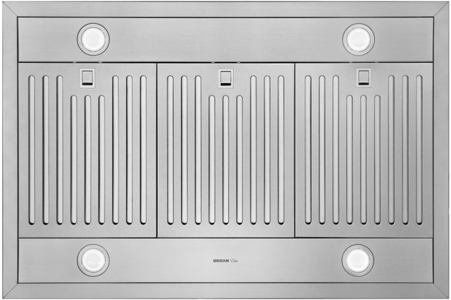 Broan EIT1366SS Elite 36 Inch T-Style Island Range Hood, 640 Max B...