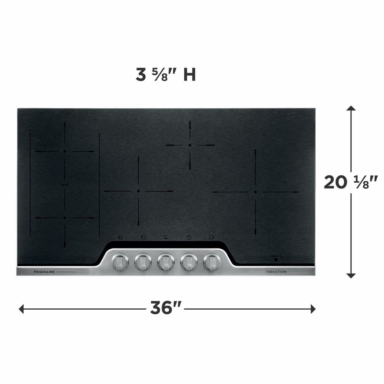Frigidaire Professional FPIC3677RF 36 Inch, 5 Elements