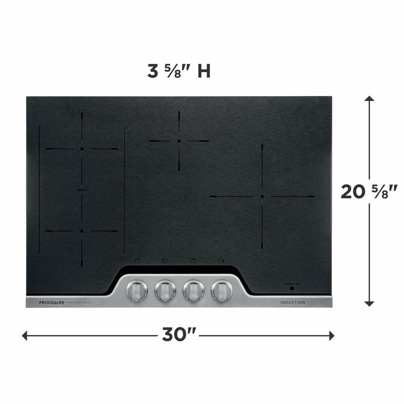 Frigidaire FPIC3077RF  Induction Cooktop with Black Ceramic Glass Surfac...