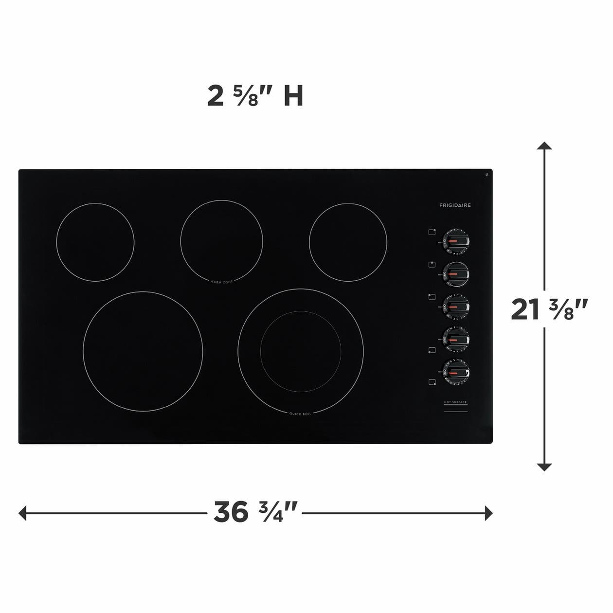 Frigidaire FFEC3625UB Black