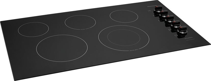 Frigidaire FFEC3625UB 36 Inch Electric Cooktop with 5 Burners and Quick ...