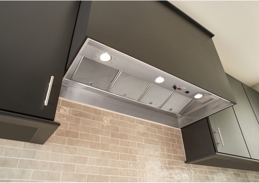 Broan RMIP45 Built-In Pro Style Cabinet Insert Range Hood: 45 I...