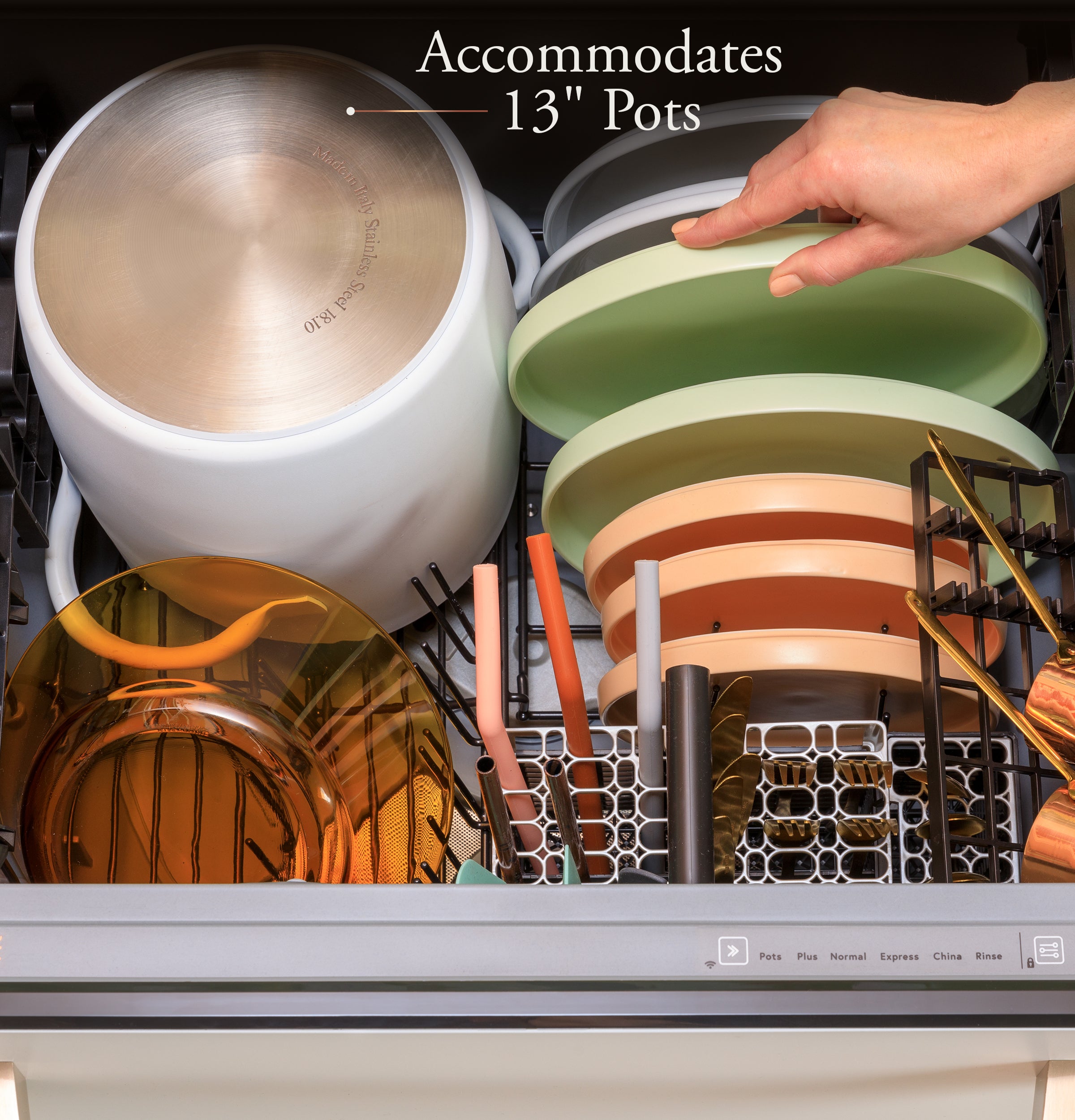 Cafe CDD220P2WS1 24 Inch Fully Integrated Smart Single Dishwasher