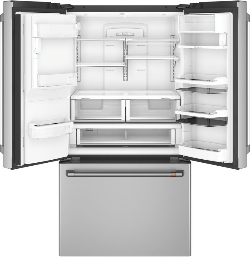 Cafe CFE28TP2MS1 36 Inch French Door Smart Refrigerator with 27.8 C...