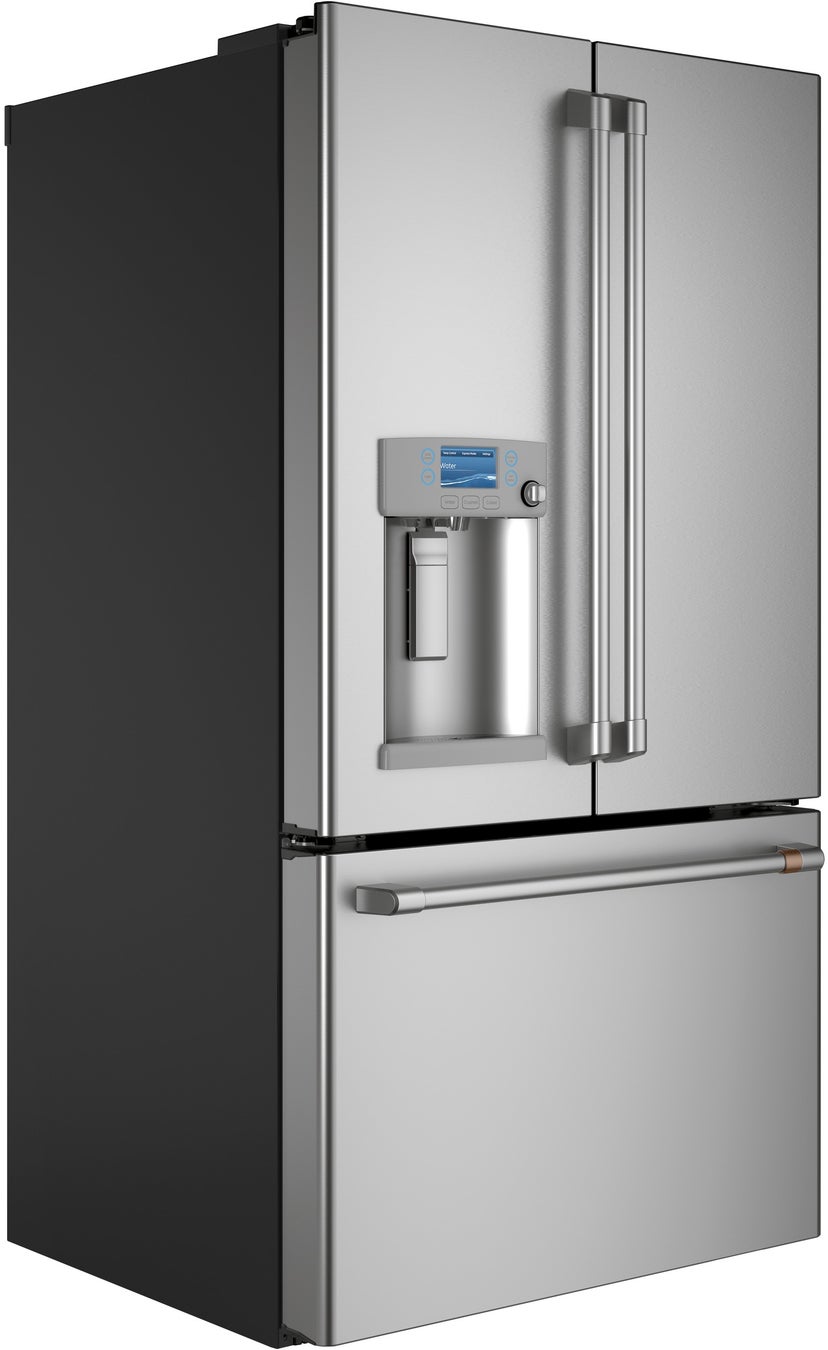 Cafe CFE28TP2MS1 36 Inch French Door Smart Refrigerator with 27.8 C...