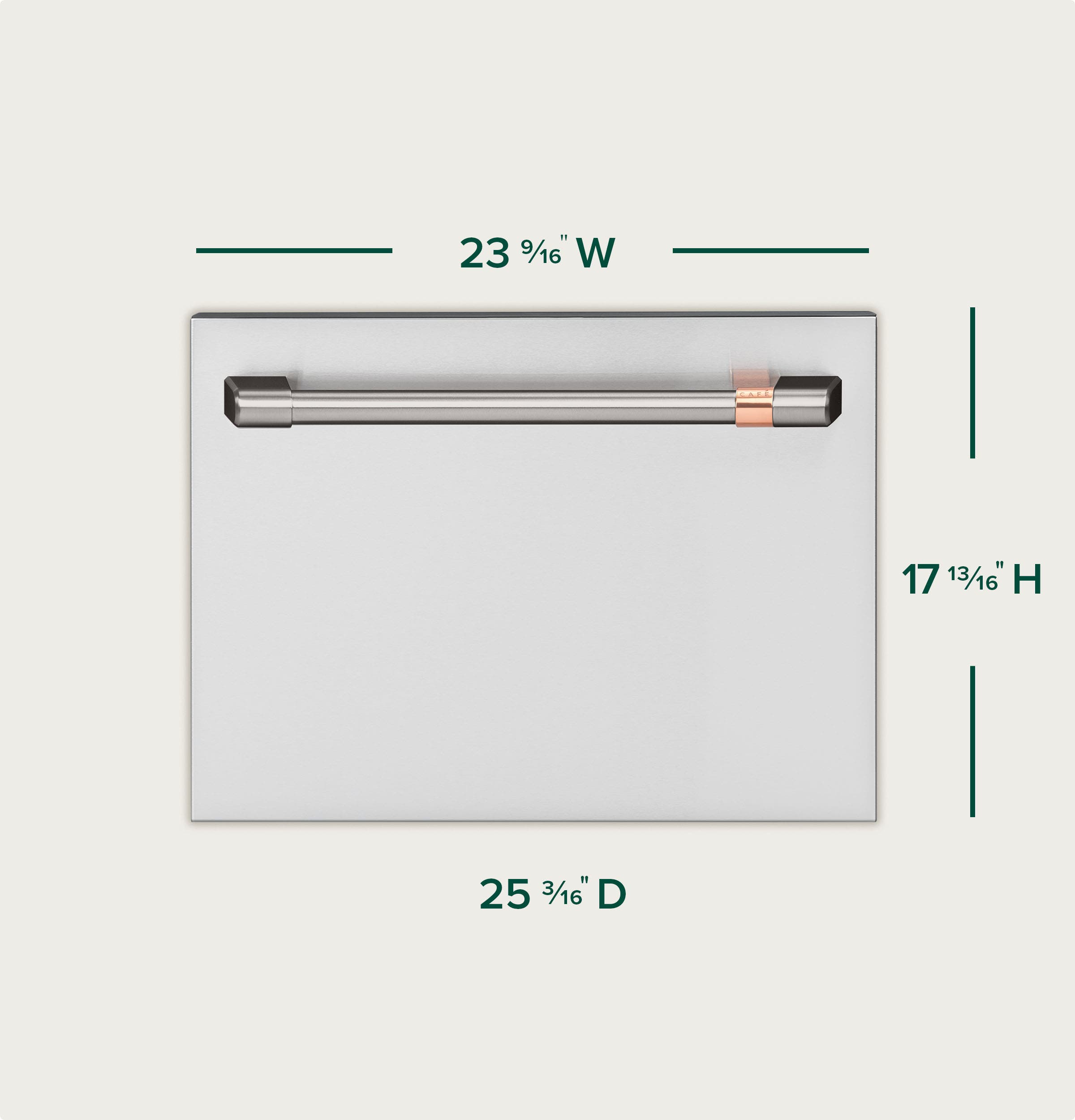 Cafe CDD220P2WS1 Stainless Steel