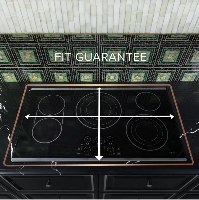 Cafe CEP90302TSS 30 Inch Electric Smart Cooktop with 5 Elements, Tr...