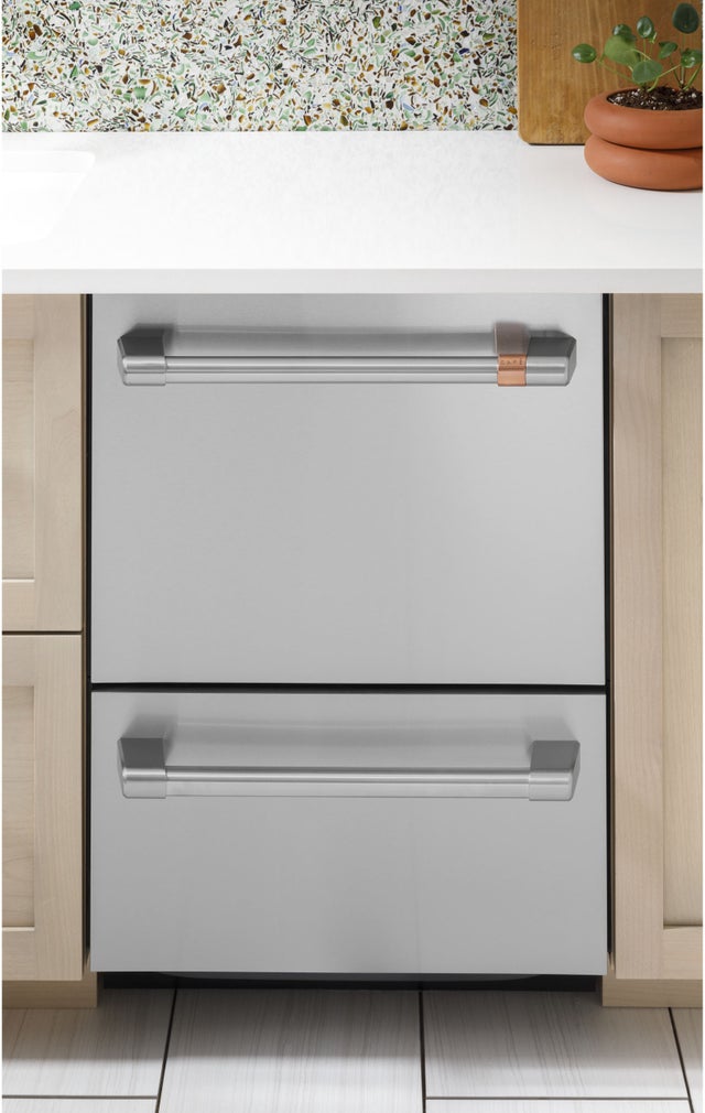 Cafe CDD420P2TS1 24 Inch Fully Integrated Double Drawer Dishwasher ...