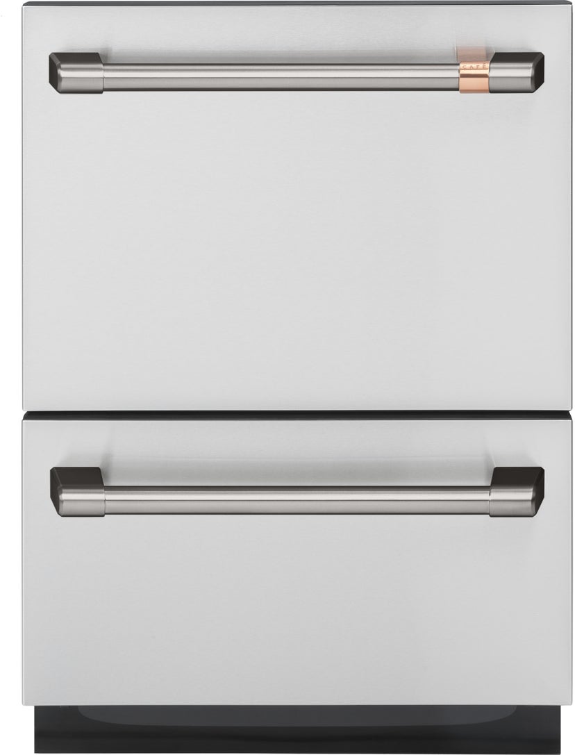 Cafe CDD420P2TS1 24 Inch Fully Integrated Double Drawer Dishwasher ...