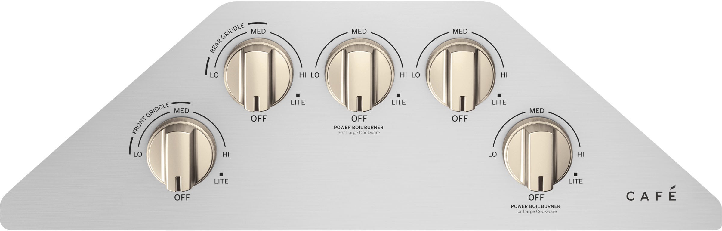 Cafe CGP70362NS1 Gas Cooktop Stainless Steel | Plesser's Appliances