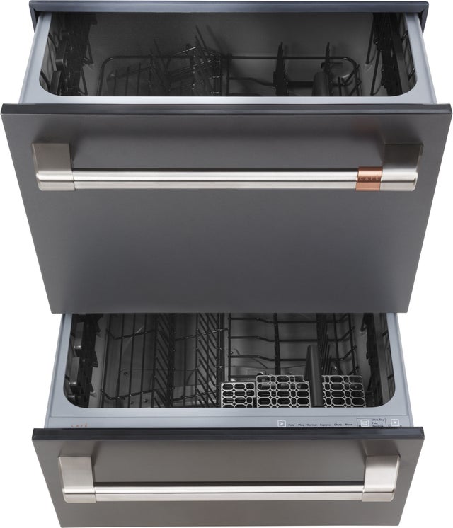 Cafe CDD420P3TD1 24 Inch Fully Integrated Double Drawer Dishwasher ...