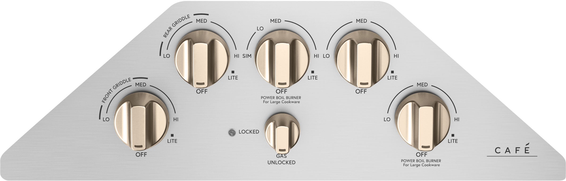 GE Cafe CGP9536SLSS Gas Cooktop - Thumbnail 3