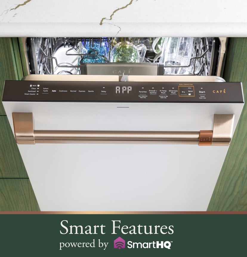 Cafe CDP888M5VS5 24 Inch Fully Integrated Smart Built-In Dishwasher...