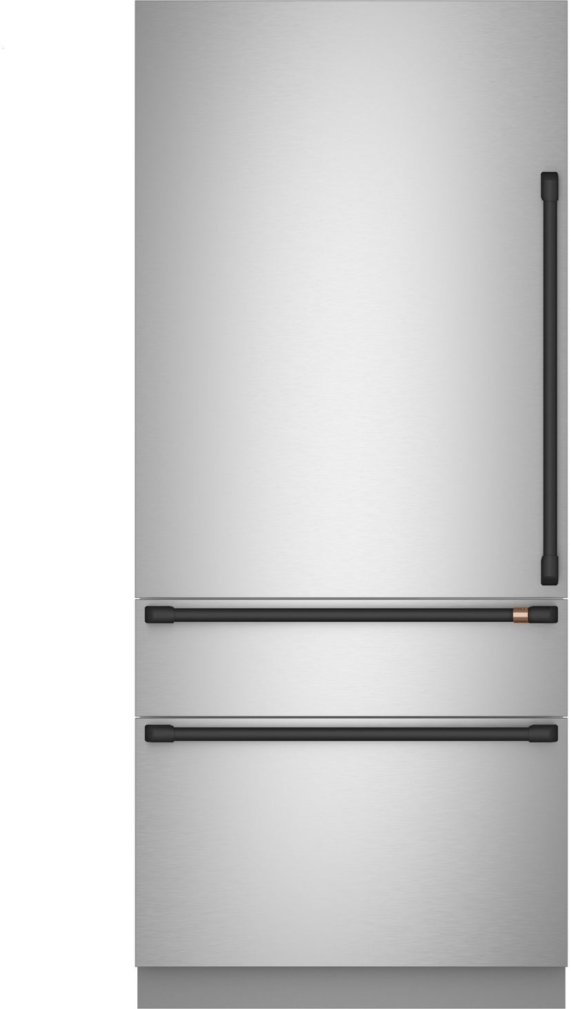 Cafe CIC36LP2VS1 36 Inch Built-In Smart Bottom Freezer Refrigerator...